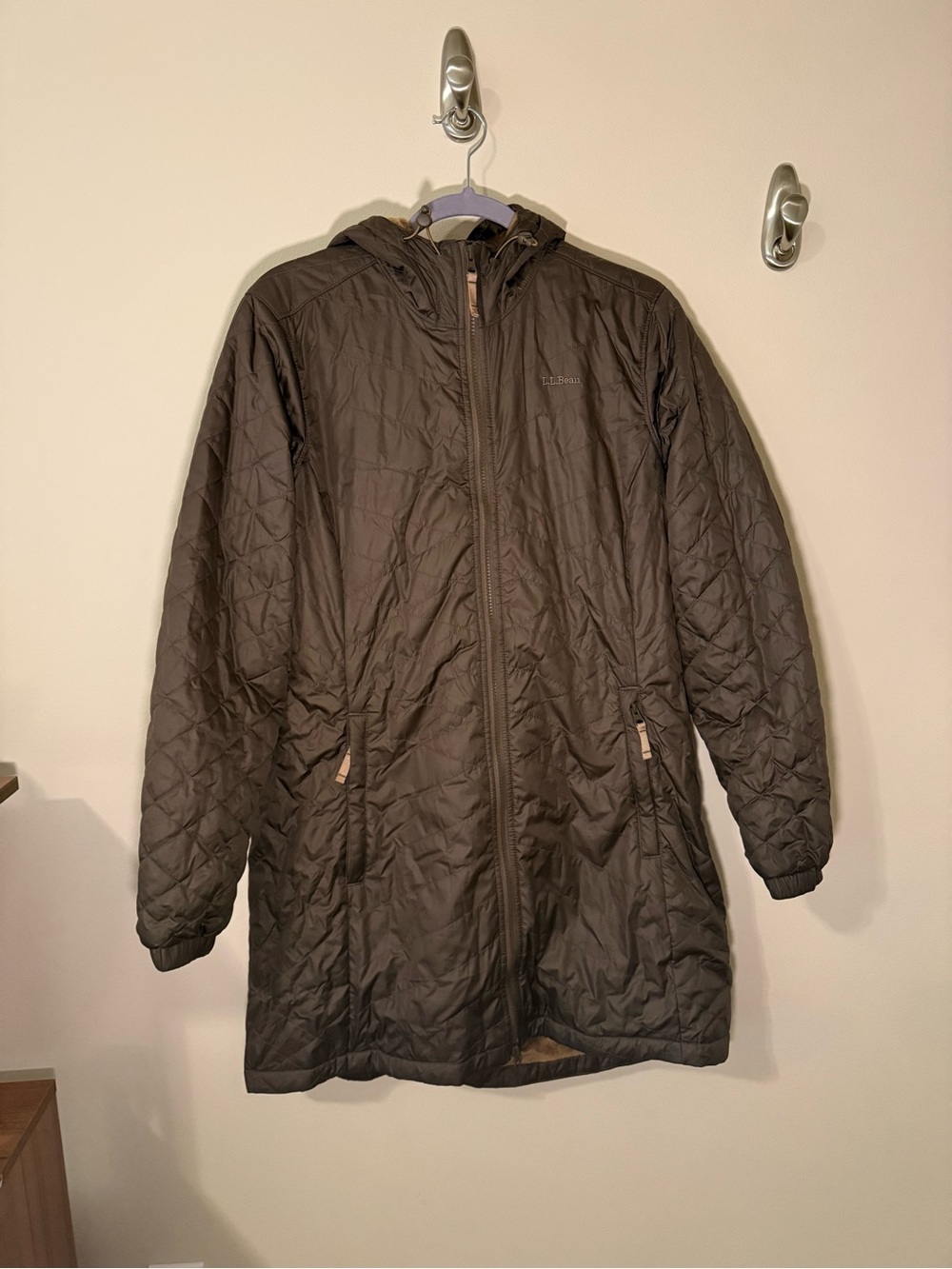 L.L.Bean Fleece-Lined Primaloft Coat